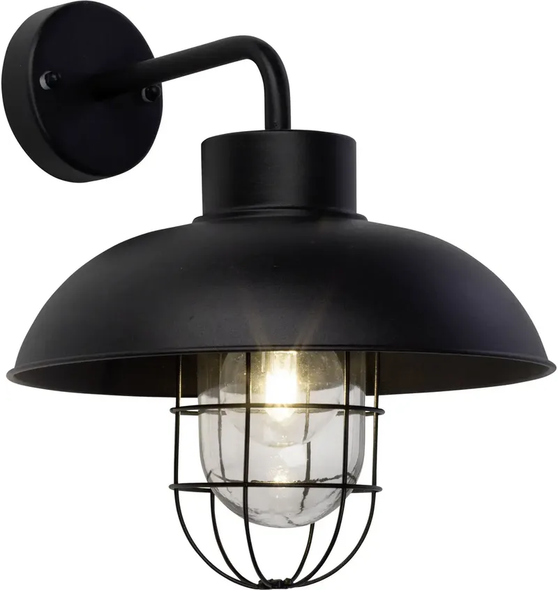 Portland 96297/06 Applique extérieure LED E27 60 W noir de Brilliant en Noir – photo produit
