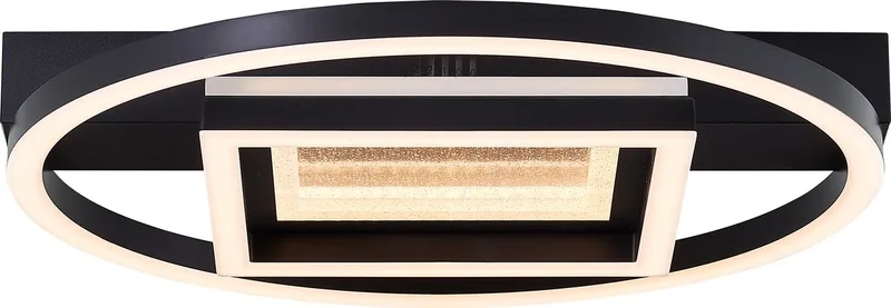 Queens - Plafondlamp - LED 30W - 3000K fra Brilliant i Sort – produktbillede