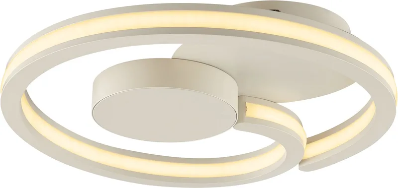 Revola - Plafondlamp - LED 33W - 3300lm - CTS de Brilliant en Beige – photo produit