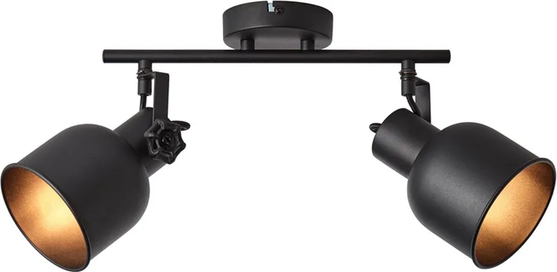 ROLET - Plafondspot de Brilliant en Noir – photo produit