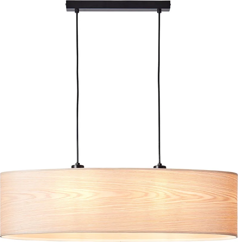 Romm - Hanglamp - Beige;Zwart de Brilliant en Beige – photo produit