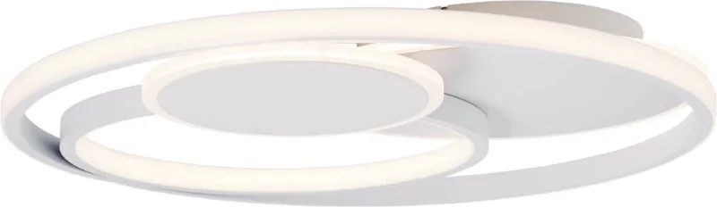 Runda - Plafondlamp - LED 51,5W - 3000K-6000K - Mat de Brilliant en Blanc – photo produit
