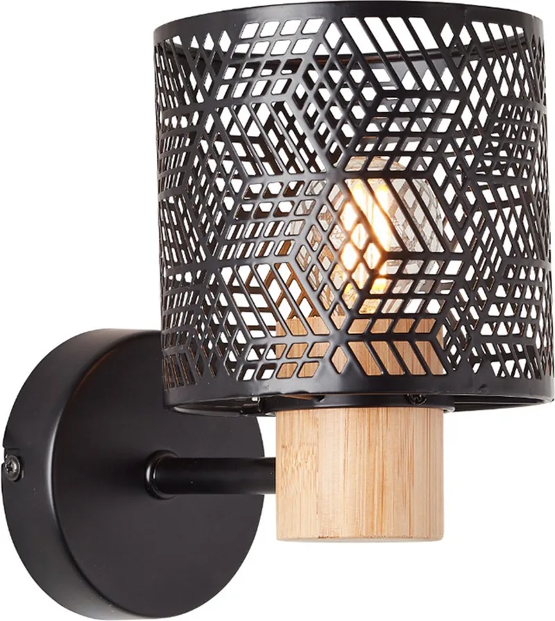 Santy - Wandlamp by Brilliant in Black – product photo