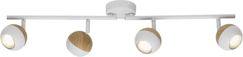 SCAN - Plafondspot - Bruin;Wit de Brilliant en Marron – photo produit