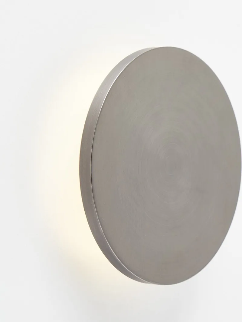 Shadow - Wandlamp - LED 6W 3000K - Rond - Meshgrijs de Brilliant en Gris – photo produit
