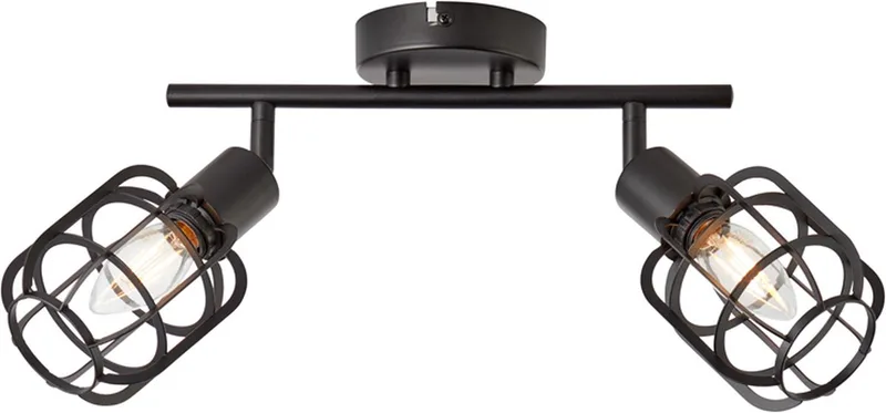 SPACID - Plafondspot de Brilliant en Noir – photo produit