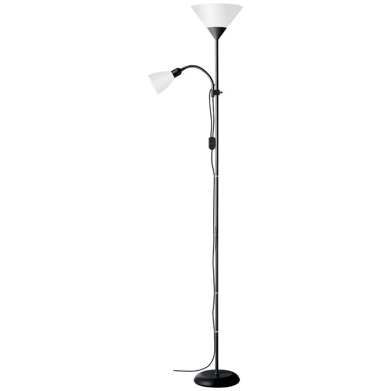 Spari Plafonnier éclairage indirect LED E27 60 W noir, blanc de Brilliant en Blanc – photo produit