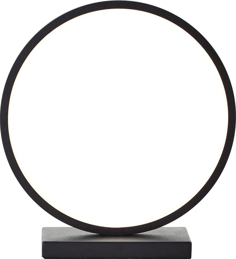 Tafellamp Chaumont rond - G94706/76 de Brilliant en Noir – photo produit