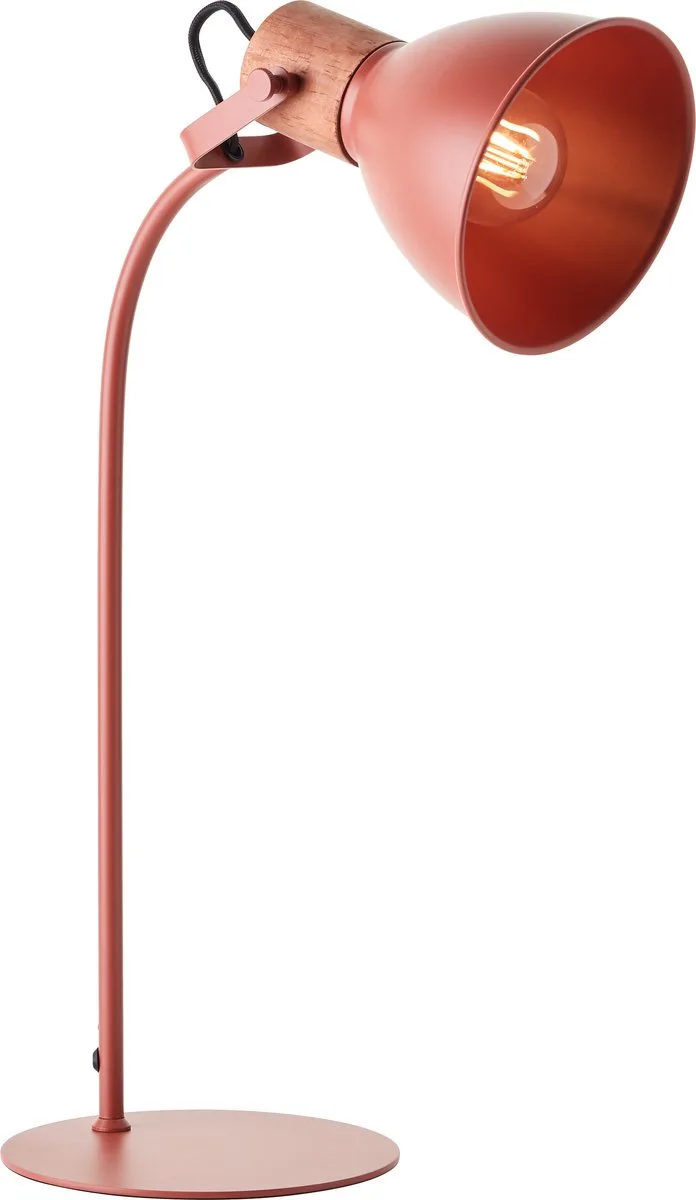 Tafellamp Erena - 94555/01 från Brilliant i Röd – produktbild
