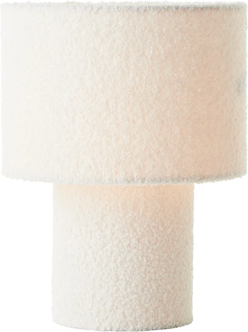 Teddy - Tafellamp - E27 max 1x25W - Teddystof de Brilliant en Beige – photo produit