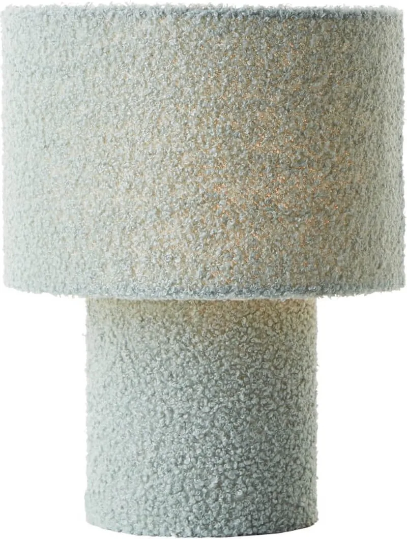 Teddy - Tafellamp - E27 max 1x25W - Teddystof från Brilliant i Grön – produktbild