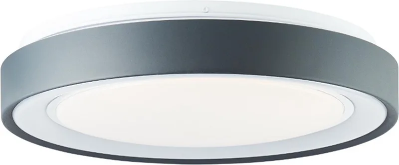 Tessy - Plafondlamp - Antraciet;Wit van Brilliant in Antraciet – productfoto