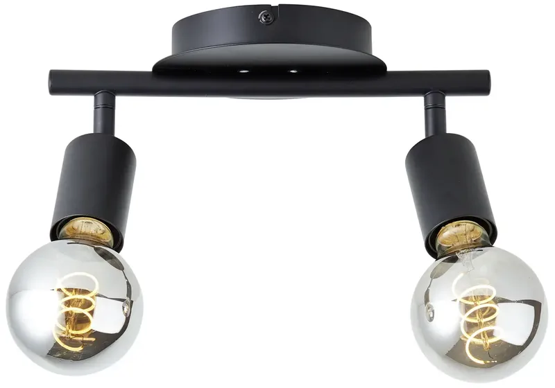 Tiffany 99682/06 Deckenstrahler E27 28 W Schwarz (matt) von Brilliant in Schwarz – Produktfoto