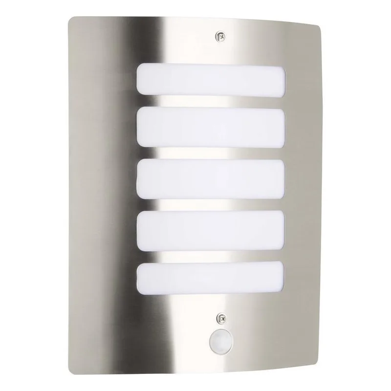 Todd - Buitenlamp - Bewegingssensor - IP44 - E27 1x max40W de Brilliant en Chrome – photo produit