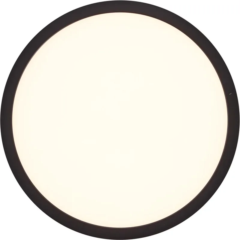 Tuco - Plafondlamp - LED 16W - 3000K - Zwart/Wit från Brilliant i Svart – produktbild