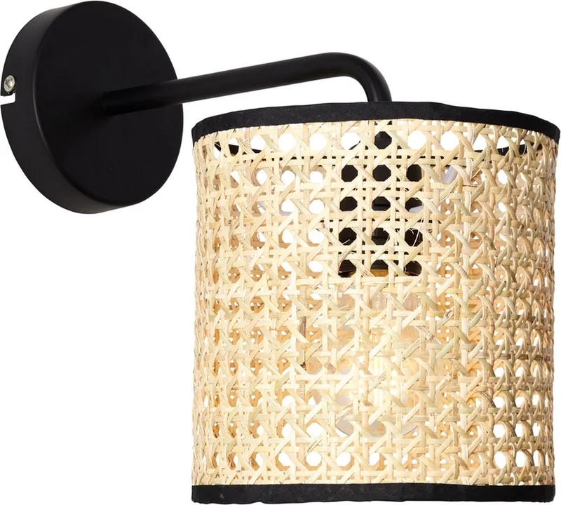 WILEY - Wandlamp fra Brilliant i Brun – produktbillede