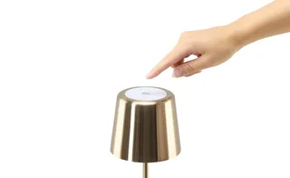 Xaana - oplaadbare Tafellamp - Binnen & Buiten - LED 4W 3000K-6000K - 3 Stepdim - IP44 - Koper de Brilliant en Rood koper – photo produit 5 sur 5