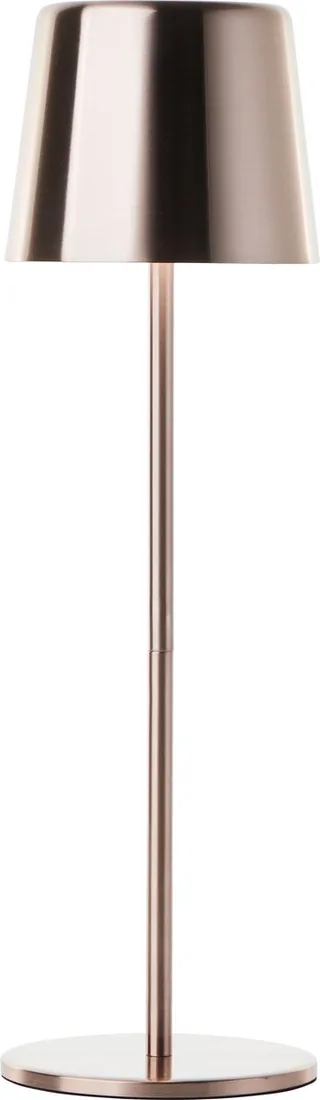 Xaana - oplaadbare Tafellamp - Binnen & Buiten - LED 4W 3000K-6000K - 3 Stepdim - IP44 - Koper de Brilliant en Rood koper – photo produit 1 sur 5