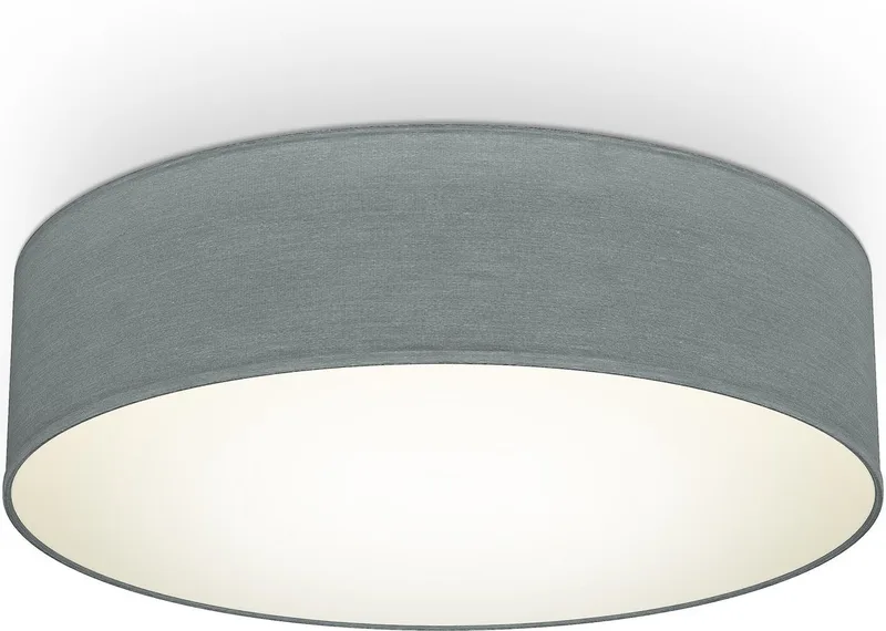 B.K.Licht - Plafondlamp - Ø38cm - excl. 2x E27 lichtbronnen fra Briloner i Grå – produktbillede