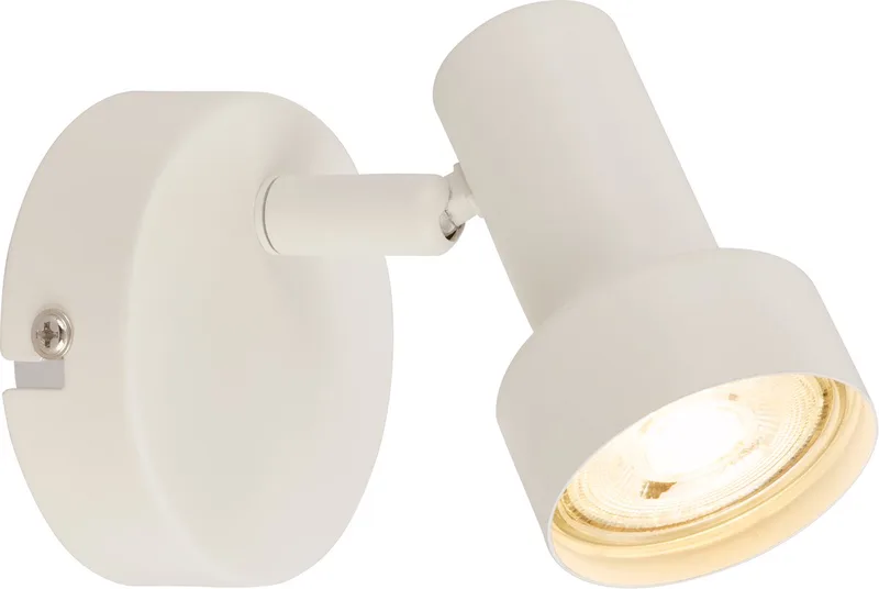 B.K.Licht TAPP - Opbouwspot - plafondspot - 1x GU10 - ⌀8cm från Briloner i Oud Wit – produktbild