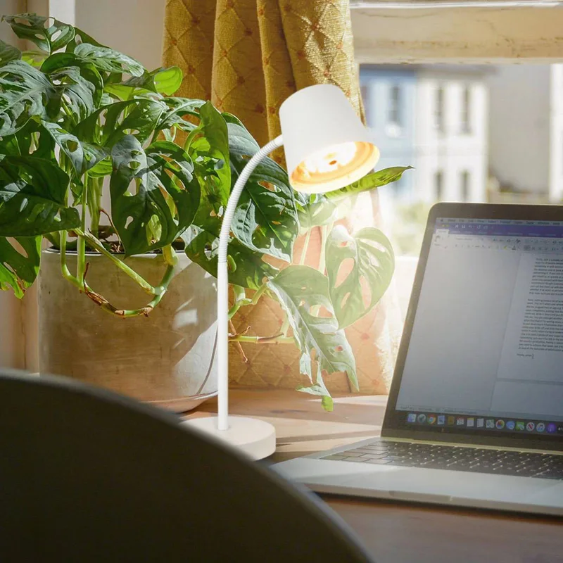 Biwo LED tafellamp op accu, touchdimmer, metaal från Briloner i Vit – produktbild