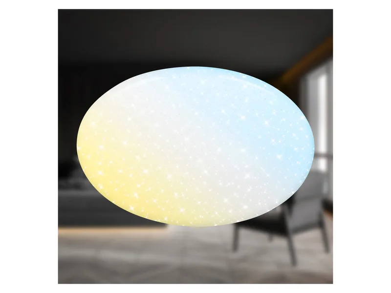 CCT LED Sternenhimmel Deckenleuchten (56 cm Durchmesser) från Briloner – produktbild