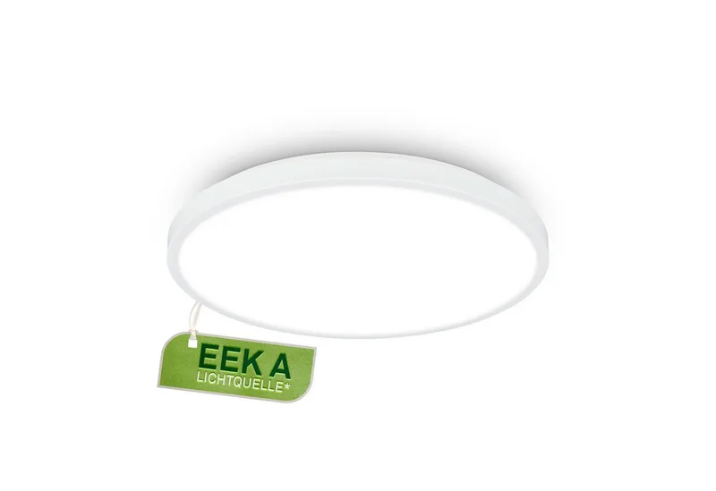 Deckenleuchte LED Panel Ultra-Energieeffizient EEK A 4000K Deckenlampe, LED fest integriert von Briloner in Weiß – Produktfoto