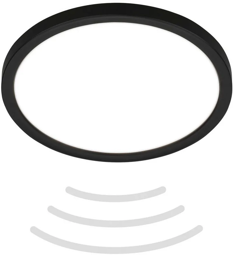 Plafondlamp MOVE van Briloner in Zwart – productfoto