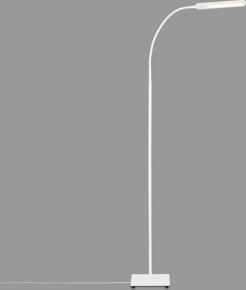 Ervo - Vloerlamp led - dimbaar - met cct - witte staande lamp - 8W - 600Lm - 183cm från Briloner i Vit – produktbild