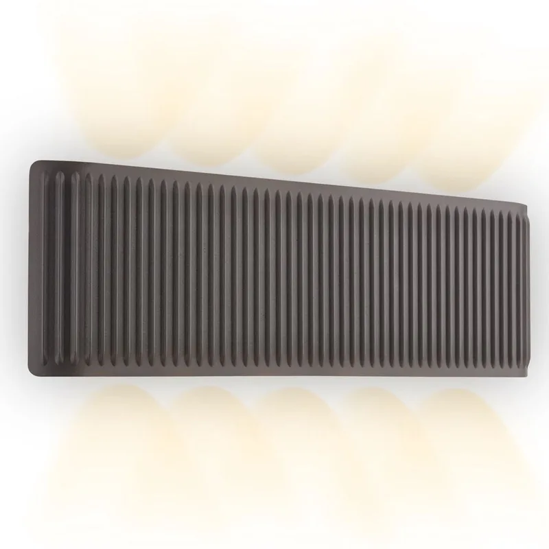 Fade – Wandlamp oplaadbaar - binnen – dimbaar met touch – warm wit licht 2.700K – USB-C – 28.5x9cm von Briloner in Schwarz – Produktfoto