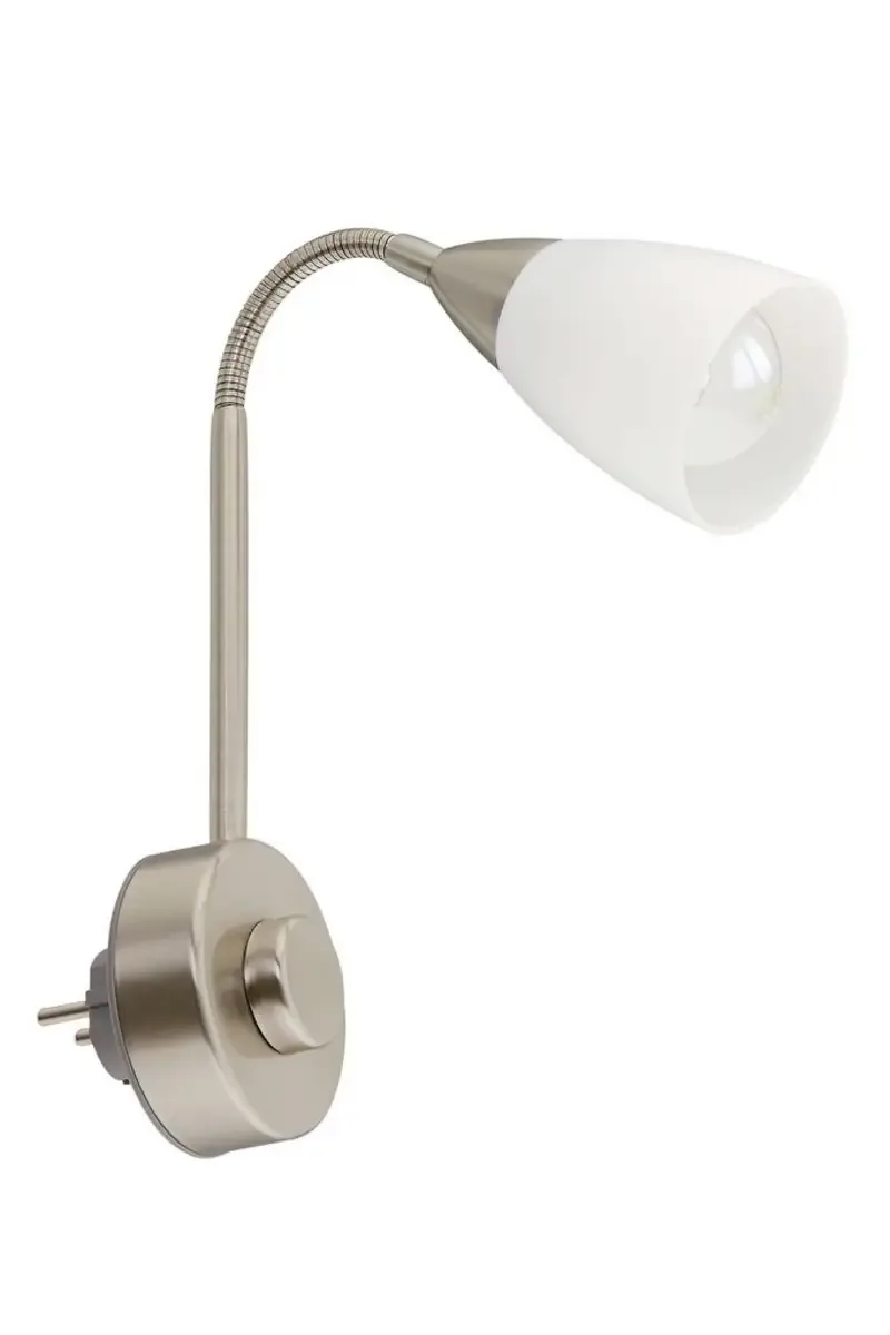 Fiche Applique E14 25 W nickel (mat) de Briloner en Nikkel (mat) – photo produit