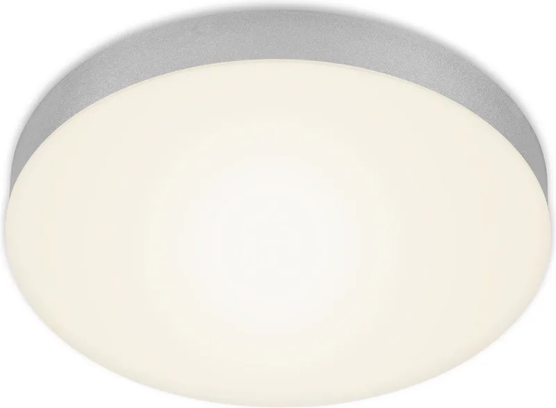 FLAME LED opbouwarmatuur frameloos metaal-kunststof zilver 21W 3000K Ø 28,7cm från Briloner i Silver – produktbild