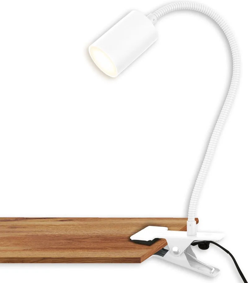 Briloner 2176016 2176016 Klemmelampe LED (RGB) LED 3.5 W Hvid fra Briloner i Hvid – produktbillede