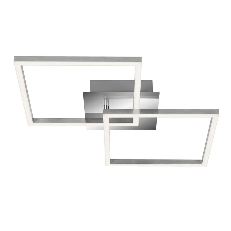 Leuchten LED Deckenleuchte FRAME von Briloner in Chromium – Produktfoto