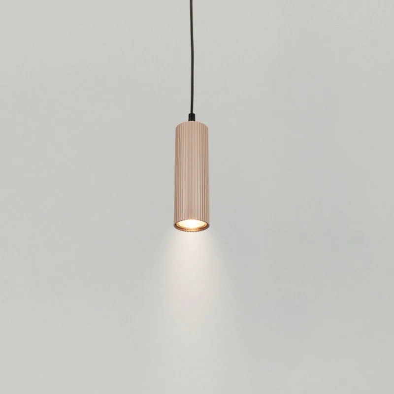 Hanglamp Ida, beige, 1-lamp, Ø 10 cm, GU10 von Briloner in Beige, Schwarz – Produktfoto