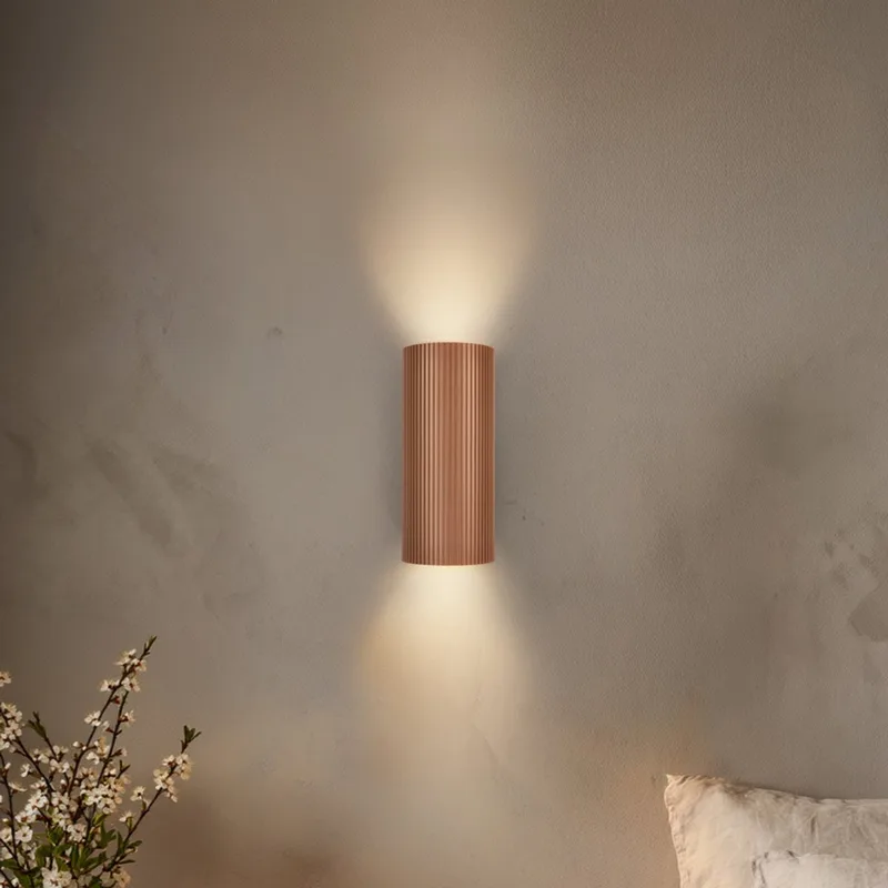 Ida – Wandlamp – wandlamp binnen – woonkamer lamp - GU10 fitting – koffie – 8 x 20 cm de Briloner en Coffie – photo produit