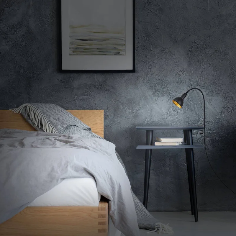 HYGGE 2603015 Spot à pince E14 25 W noir/or de Briloner en Noir, Or – photo produit