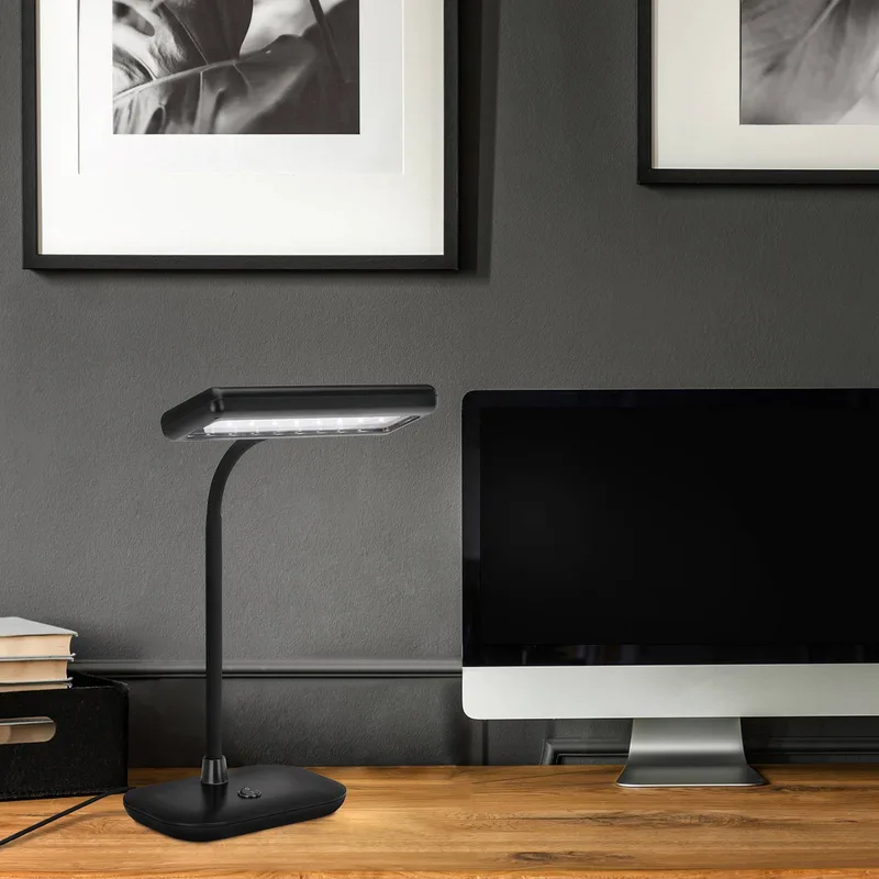 LED bureaulamp 7488-015 6.500K de Briloner en Noir – photo produit