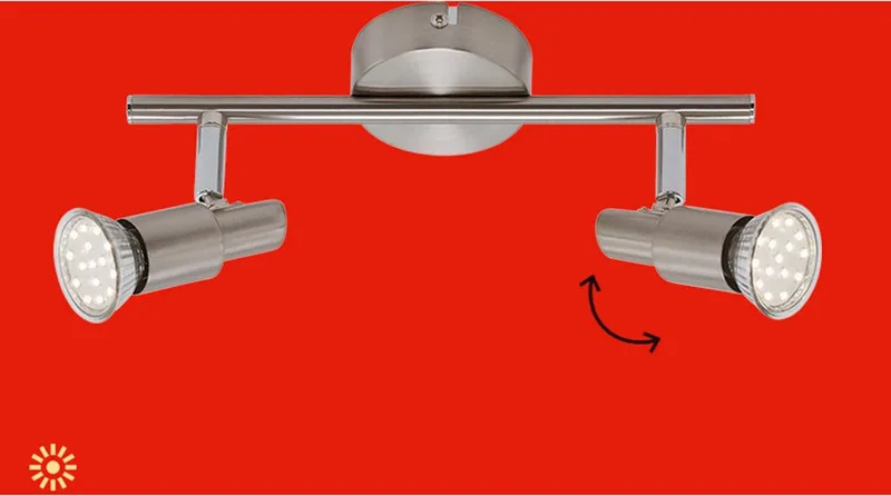 LED Deckenleuchte One de Briloner – photo produit