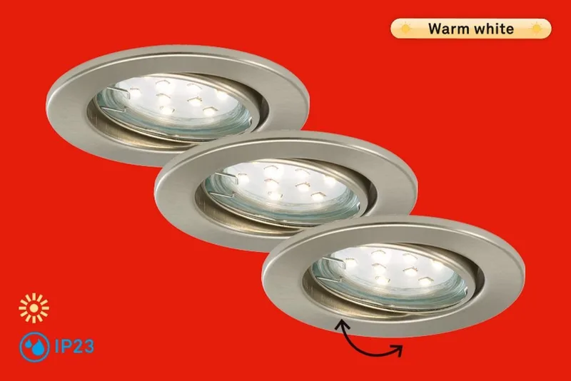 LED Einbauleuchte FIT MOVE från Briloner – produktbild