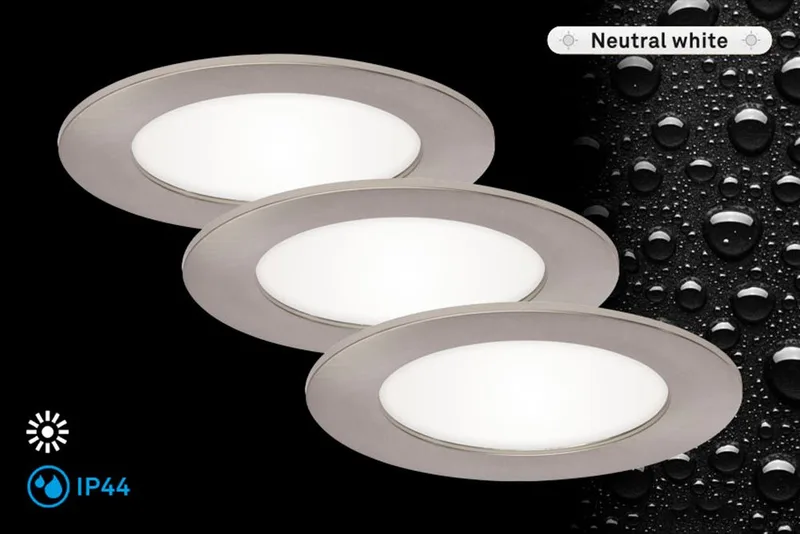 LED Einbauleuchte FLAT IN by Briloner – product photo