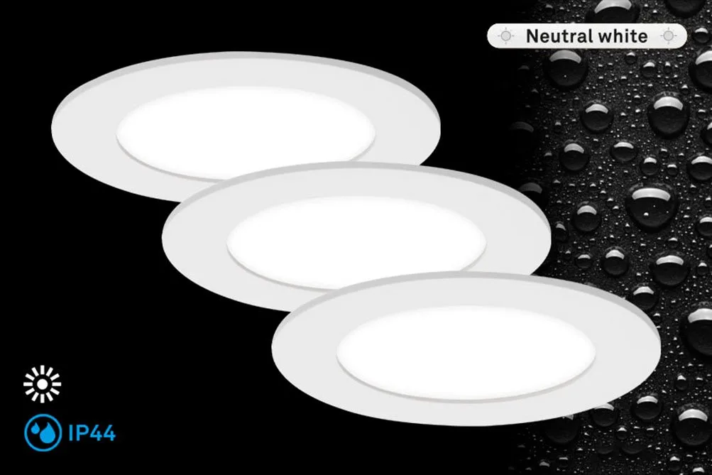 LED Einbauleuchte FLAT IN by Briloner – product photo