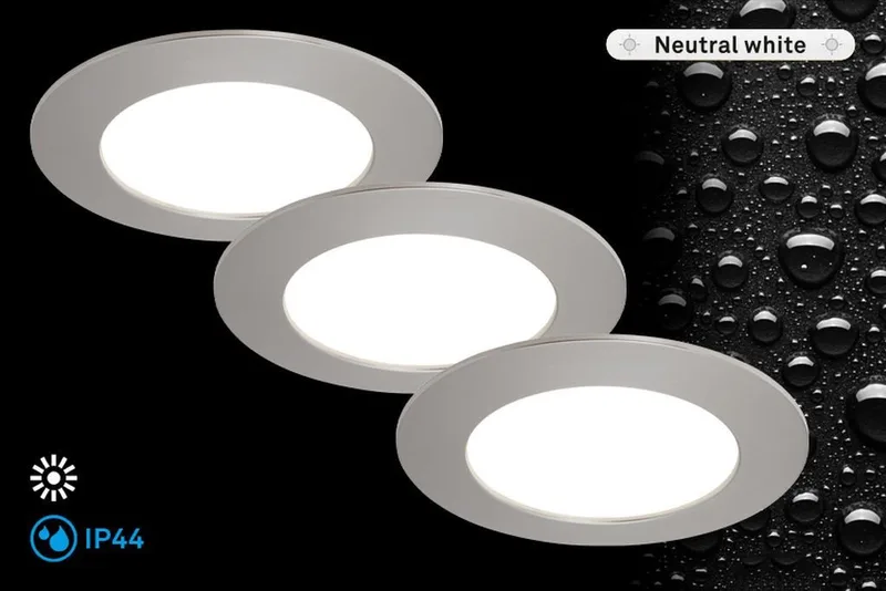 LED Einbauleuchte FLAT IN by Briloner – product photo