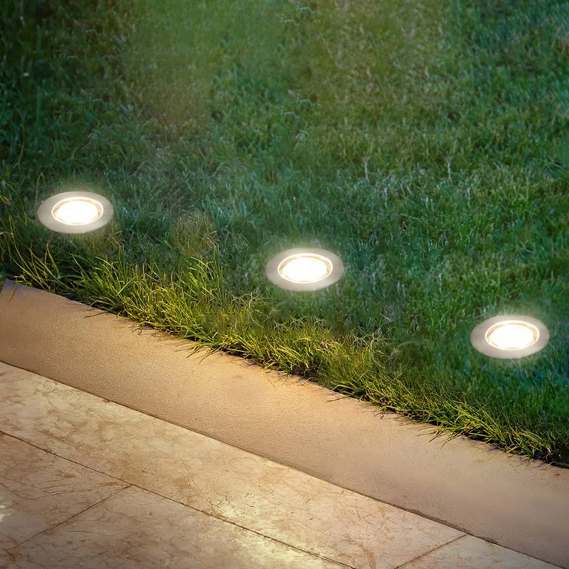 LED inbouwspot 3914032 IP67 12V 3xstarterset 4,5 cm van Briloner in Roestvrij staal – productfoto