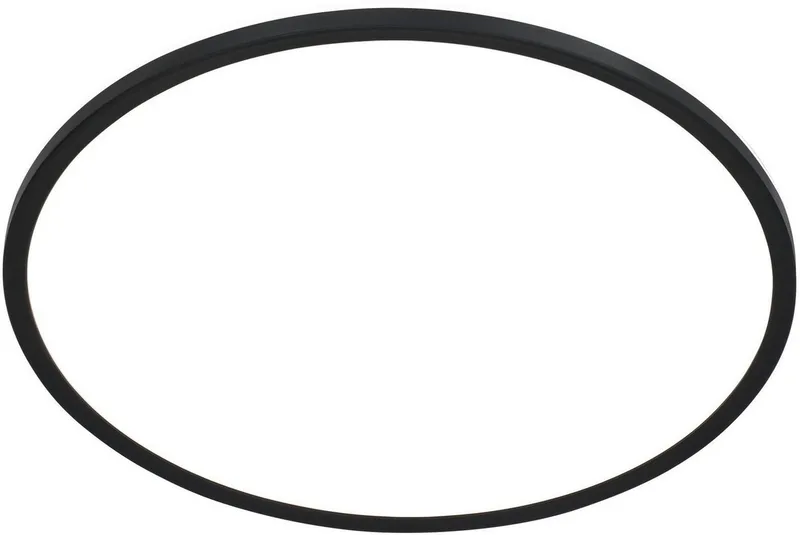LED Panel 3428015 SLIM, LED fest integriert, Neutralweiß, Deckenlampe, 48x3cm, Schwarz, 30W, Wohnzimmer, Schlafzimmer, Küche de Briloner en Or – photo produit 3 sur 5