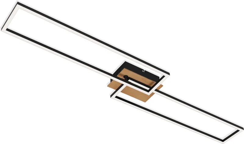 LED-plafondlamp de Briloner en Marron – photo produit