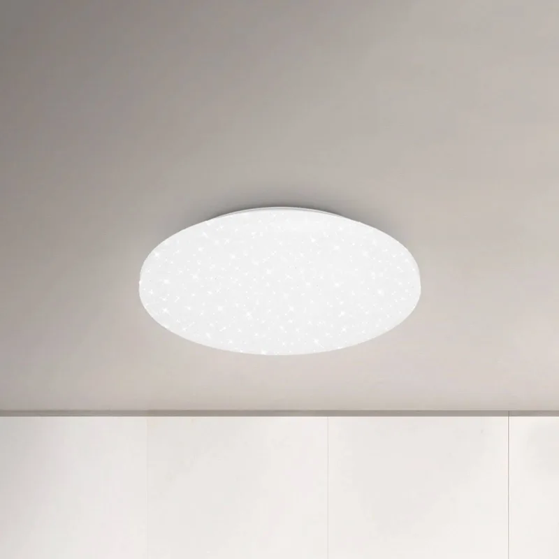 LED-loftslampe Case IP44 starry sky 840 Ø 34cm fra Briloner i Hvid – produktbillede