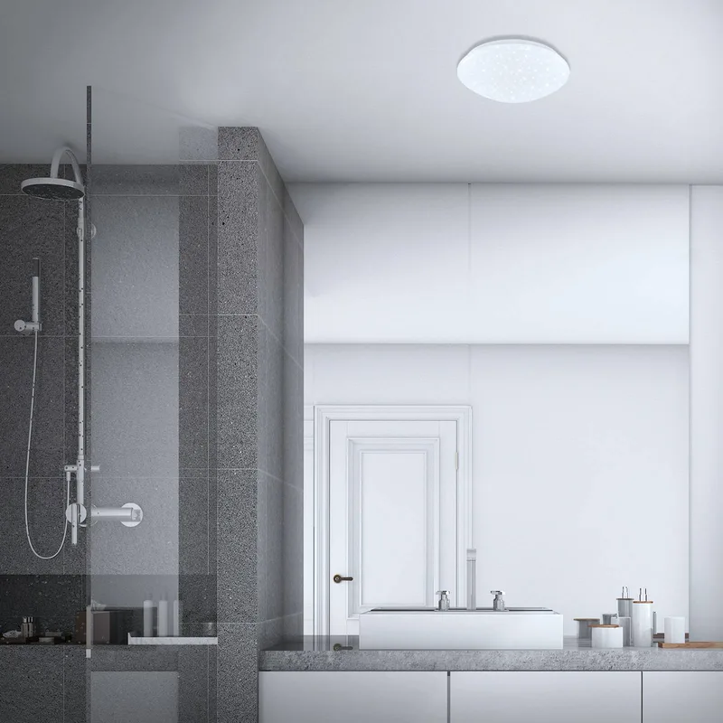 Elipso stjernehimmel LED-loftlampe IP44 4.000 K fra Briloner i Hvid – produktbillede