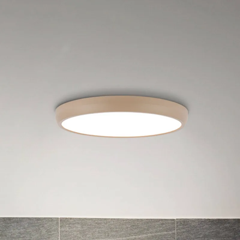 LED plafondlamp Navaro, beige/wit, Ø 38 cm, 4.000 K de Briloner en Beige, Blanc – photo produit