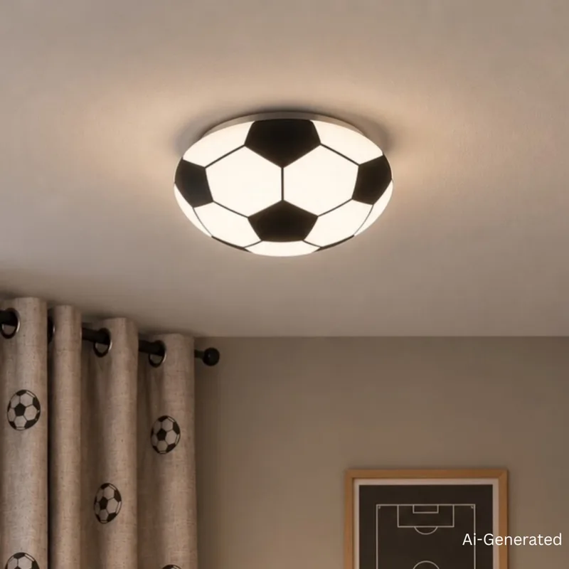 Briloner 3997016 SOCCER Plafonnier LED LED 12 W de Briloner en Zwart voetball – photo produit 1 sur 5